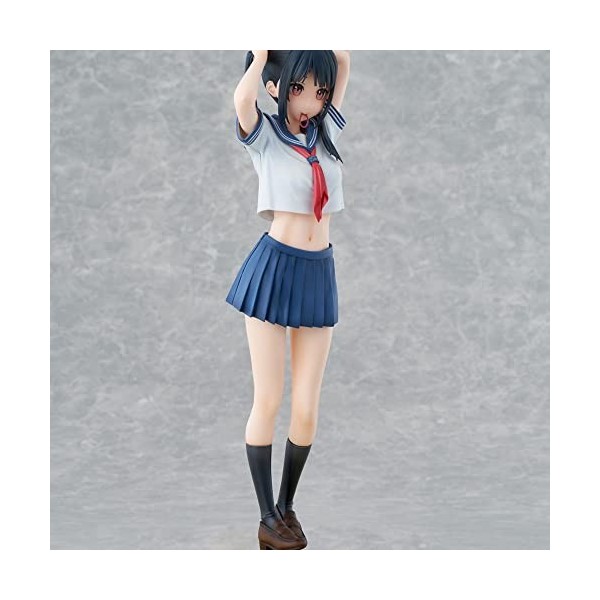 PIELUS Figurine Ecchi Sailor Fuku No Mannaka Figurine Complète Figure danime Fille Statue Jouet Vêtements Amovibles Décor de