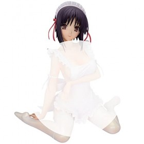 IMMANANT Anime Figure Fille Statue Ecchi Figure YU Fujikura 1/7 Action Figurines Jouet Amovible Vêtements Mignon Poupée Décor