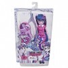 My Little Pony Equestria Girls Through The Mirror Twilight Sparkle Poupée Tendance 28 cm avec Figurine de Poney Violet, Tenue