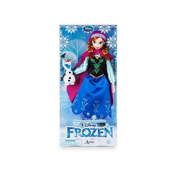 Disney Poupée Classique Anna, La Reine des Neiges