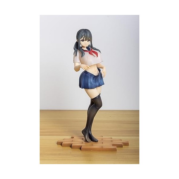 ForGue Figurine Hentai Figurine Anime Fille Figurine Ecchi Original -Rideau-Chan- Vêtements Amovibles Jouet de Statue Modèles