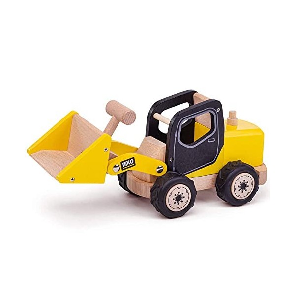 Tidlo : T0413 Front End Loader en Bois – Véhicules de Chantier