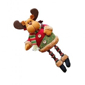 ibasenice Lot De 3 Décorations De Noël avec Jambes Pendantes Longues Jambes Décorations De Table Produits Ménagers Décoration