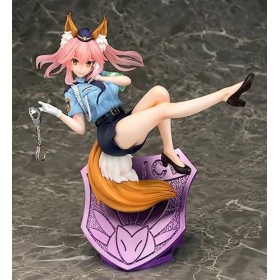 MKYOKO Figurine ECCHI-Tamamo No Mae Police Fox Ver. -Figurine Hentai/Statue danime/Jolie Fille Adulte/Modèle de Collection/M