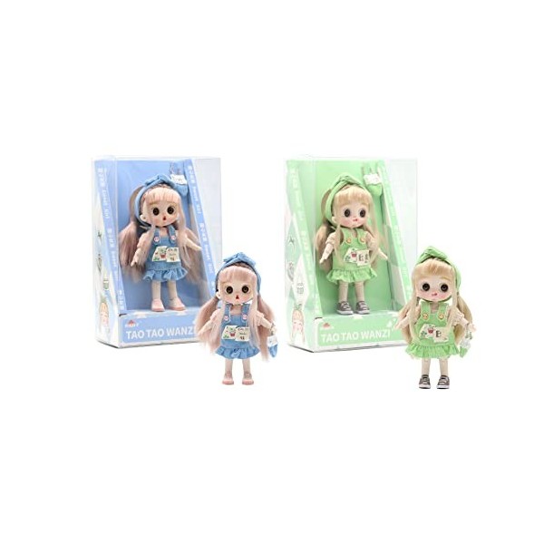 ZEARLY Jolies poupées pour bébés et Enfants BDJ 14cm Doll Y Compris Les annexes Noël Nouvel an Anniversaire Cadeau Surprise L