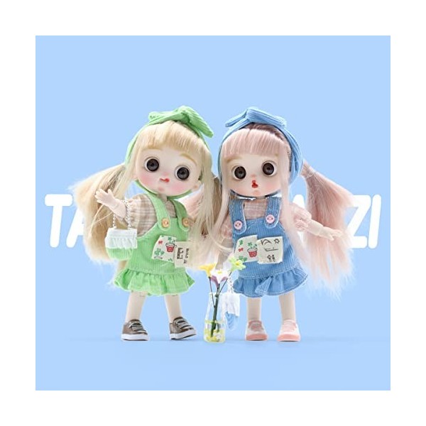 ZEARLY Jolies poupées pour bébés et Enfants BDJ 14cm Doll Y Compris Les annexes Noël Nouvel an Anniversaire Cadeau Surprise L