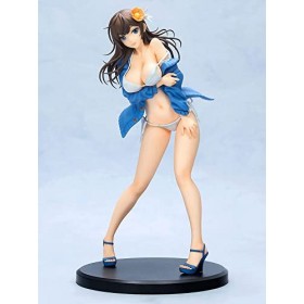 NATSYSTEMS Chiffre danime Figurine Ecchi Kuro-fune Raisyu Girl&nbsp;! Kurone Iraha 1/6 Modèle de personnage danime Gros seins Vê