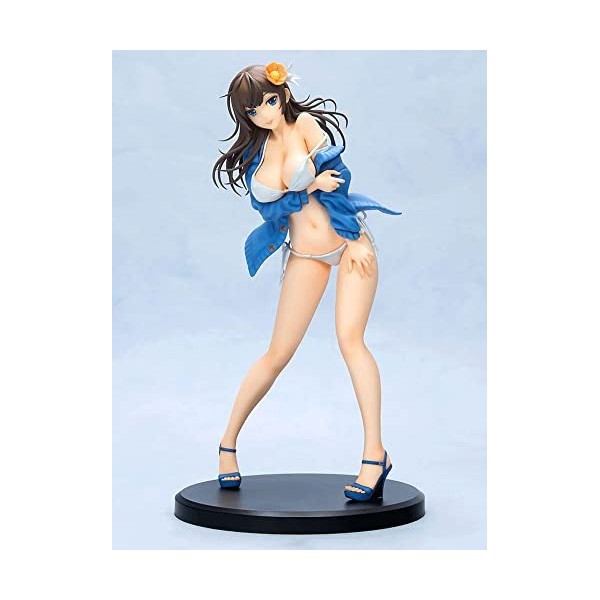 NATSYSTEMS Chiffre danime Figurine Ecchi Kuro-fune Raisyu Girl ! Kurone Iraha 1/6 Modèle de personnage danime Gros seins Vê