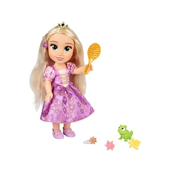 Disney Princess Poupée My Singing Friend Raiponce de 35 cm de haut chante et dit plus de 10 phrases inspirées de lhistoire, 