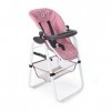 Bayer Chic 2000-Chaise Haute pour poupée, 655 36, Ourson Rose