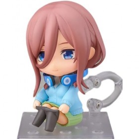 SASOKI Version Q de lhomme dargile, Ornements de modèle de Personnage danime articulés Mobiles Nakano Miku, matériau en PV