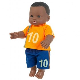 Poupées Africaines Noires Poupées Africaines Fille Garçon Nouveau-né Bébé Réaliste Réaliste Bébé Jouer Poupée 12" pour Enfant