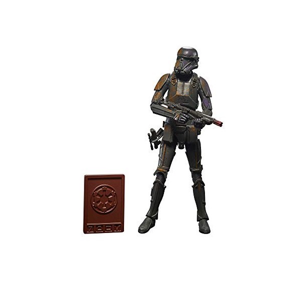 Star Wars The Mandalorian - Edition Collector - Figurine Black Series Imperial Death Trooper - 15 cm
