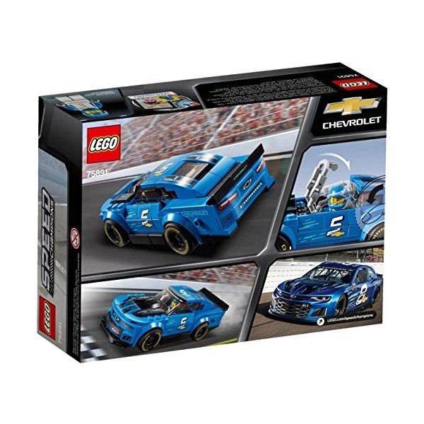 LEGO 75891 Speed Champions La Voiture de Course Chevrolet Camaro ZL1 à Collectionner