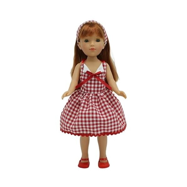 Folk Artesanía Poupée Pepas 41 cm Collection Vidal Rouge Dolls Modèle 27