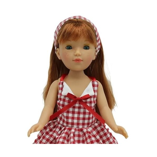 Folk Artesanía Poupée Pepas 41 cm Collection Vidal Rouge Dolls Modèle 27