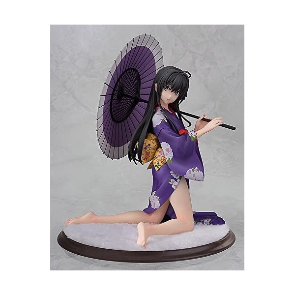 PIELUS Figurine Ecchi -Yukinoshita Yukino- 1/6 Kimono Ver. Figure danime Fille Statue Jouet Décor de poupée Mignon Objets de