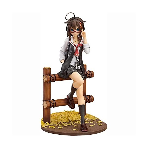 BRUGUI Personnages Manga -Kantai Collection -Kan Colle- Shigure Casual- 1/7 Ver. Poupée Mignonne Ornement Anime Personnage Fi