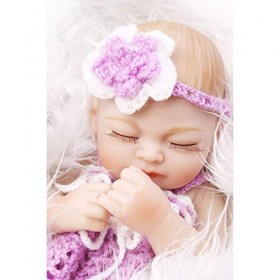 Mini 10 Pouces Reborn bébé poupées Look Real Touch Silicone Reborn poupée réaliste Nouveau-né bébé Fille réaliste pour Enfant