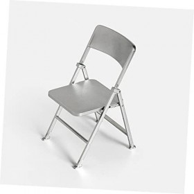 Toyvian 6 Pcs Maison De Poupée Chaise Pliante Mini Jouet Décorations De Cheveux Chaises Pliables pour Enfants Fauteuil Miniat
