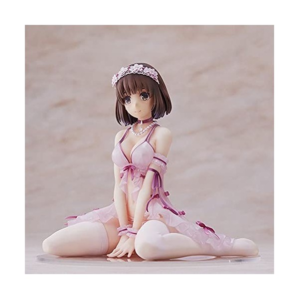 BOANUT Saenai Kanojo No Sodatekata Blessing Flowers/Light Novel Character Model Toys/PVC Material Figure Statue/Pyjamas/Sitti