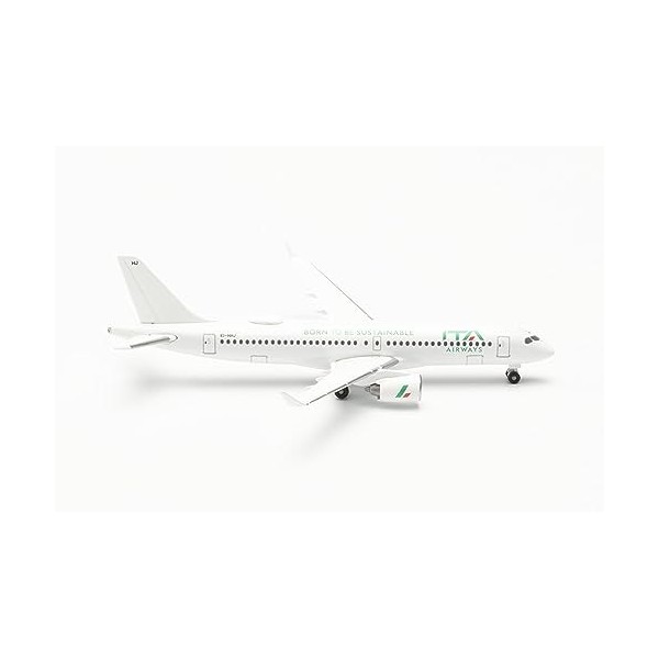 Herpa Maquette ITA Airways Airbus A220-300 Born to be Sustainable – EI-HHJ, echelle 1/500, Model, pièce de Collection, davio