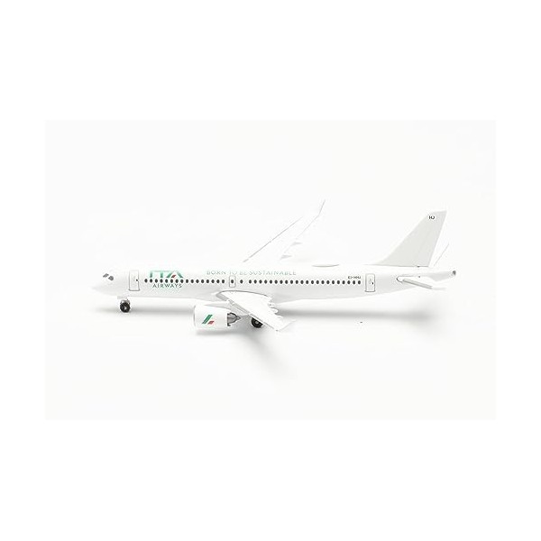 Herpa Maquette ITA Airways Airbus A220-300 Born to be Sustainable – EI-HHJ, echelle 1/500, Model, pièce de Collection, davio