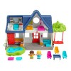 Fisher-Price Little People coffret La Maison des Copains avec 2 figurines, version française, jouet bébé et enfant de 12 mois