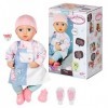 Baby Annabell Mia 43 cm - pour les Tout-Petits Âgés de 2 ans et plus - Favorise lEmpathie et les Compétences Sociales - Cont