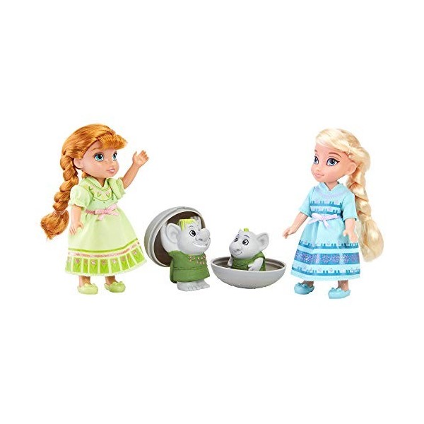 Disney Coffret Mini poupées LA Reine des NEIGES Elsa et Anna