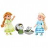 Disney Coffret Mini poupées LA Reine des NEIGES Elsa et Anna