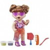 Baby Alive Sunshine Snacks Doll, Eats and Poops, Summer-Themed Waterplay Baby Doll, Ice Pop Mold, Toy for Kids Ages 3 and Up,