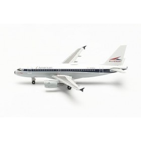 Herpa Maquette American Airlines Airbus A319, Allegheny Heritage Livery – N745VJ, echelle 1/200, Model, pièce de Collection, 