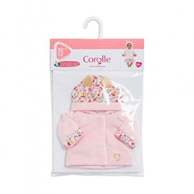 Corolle - Mon Premier Poupon, Manteau Hiver en Fleurs, pour Poupon 30 cm, dès 18 Mois, 9000110560
