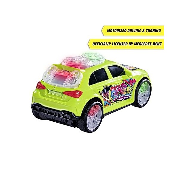 Dickie - Mercedes Classe A Beatz Spinner - Véhicule Danseur - 23cm - Sons et Lumières - Dès 3 Ans - 203765007