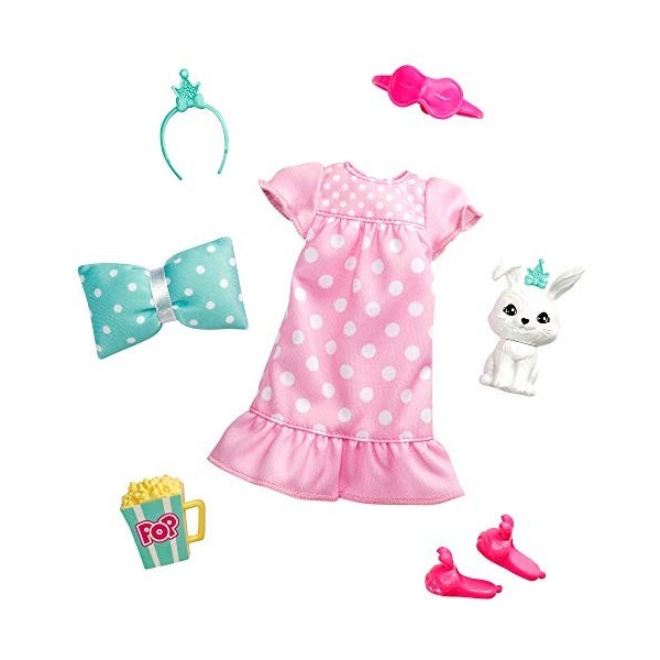 Barbie Princesse Adventure Kit figurine lapin, vêtements et accessoires pour poupée, jouet pour enfant, GML66