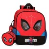 Marvel Spiderman Protector Adaptable Preschool Backpack Rouge 23x25x10 cm Polyester 5.75L