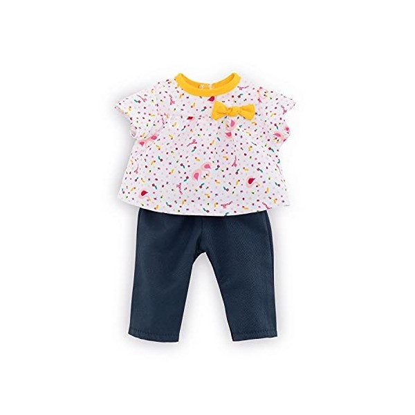 Corolle- Blouse & Pantalon Cygnes de Tendresse pour poupée Vêtement, 211480, Rose