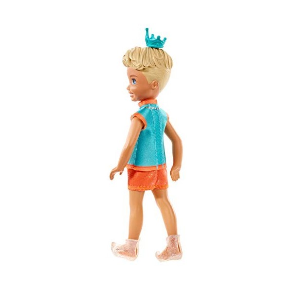 Barbie – Dreamtopia – Club Chelsea – Garçon avec Cheveux blonds et T-Shirt Coeur