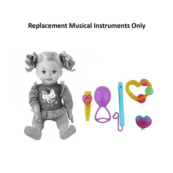 Pièce de rechange pour poupée Fisher – Price Little Mommy Lets Make Music – BCR53 ~ Pièces de rechange