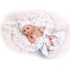 Simulation De Poupée De Renaissance 27 Cm/10,6 Pouces Bébé Doux Reborn Garçon/Fille Poupée Jouet Poupée en Silicone Poupées N