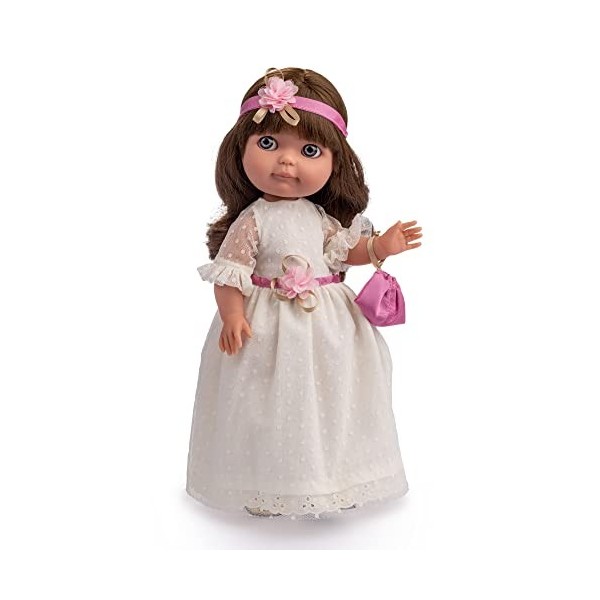 JC TOYS - Poupée Chloé de la Collection Royal Mesure 38 cm, en Vinyle Souple, avec Costume de 2 pièces et Accessoires, Fille,