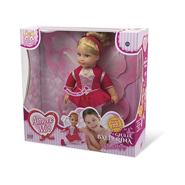 Grandi Giochi - Amore Mio Ballerine Butterfly Poupée GG71301