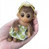 Ranuw Réaliste-Fait À Main Reborn-Singe Bébé Poupées Très Doux Silicone Jouet Flexible Surprice-Enfants Anti-Stress Enfants C