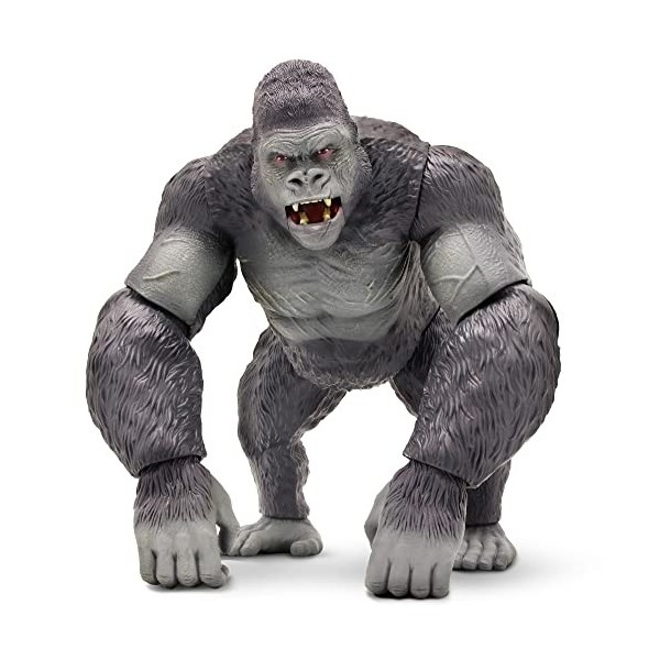 Lanard Primal Clash! Big Boss Gorilla! - Figurine daction de 43,2 cm, méga-monstre géant posable, à partir de 3 ans