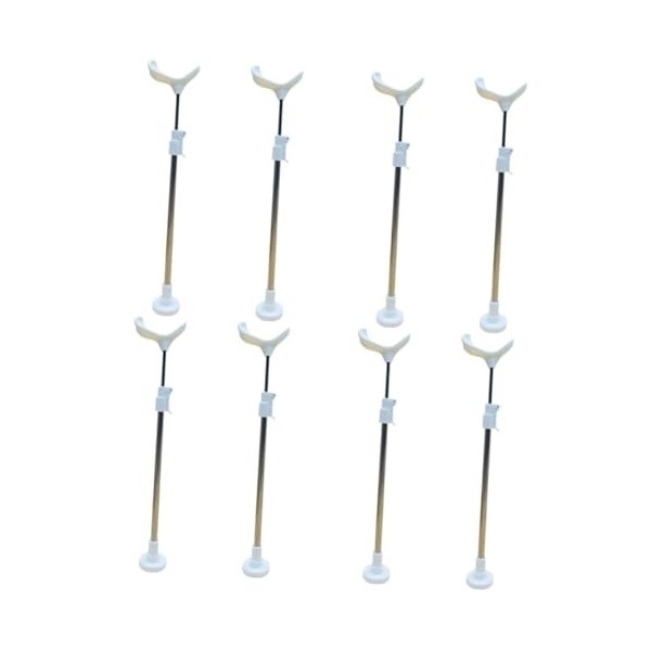 ibasenice 10 Pièces Support De Poupée Tête Cerceau Basket-Ball en Plein Air Tête Basket-Ball Porte-Poupée Organisateurs 18 Po