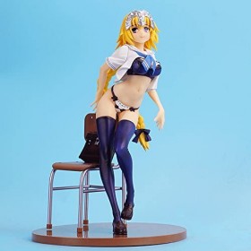 BRUGUI Original Character Fate/Grand Orde Joan of Arc School Uniform + Chair White 1/7 Ver Cute Exposed BIG Breast Standing G