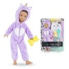 Corolle - Coffret Luna Pyjama Party, poupée Mannequin + Dressing Pop Musique & Mode, 28cm, dès 4 Ans