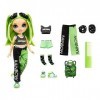 Rainbow High Jr High - Jade Hunter – Poupée Mannequin Verte de 23 cm avec 1 Tenue & Accessoires – Contient 1 Sac-à-Dos en Tis