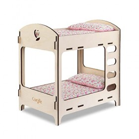 Corolle - Lits superposés, en bois, pour poupon et poupée, de 30 et 36cm, dès 3 ans, 9000141360